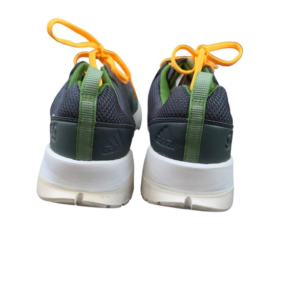 Adidas GSG Trail Running Shoes Men's Size 8 Gray Green Orange - Picture 7 of 8